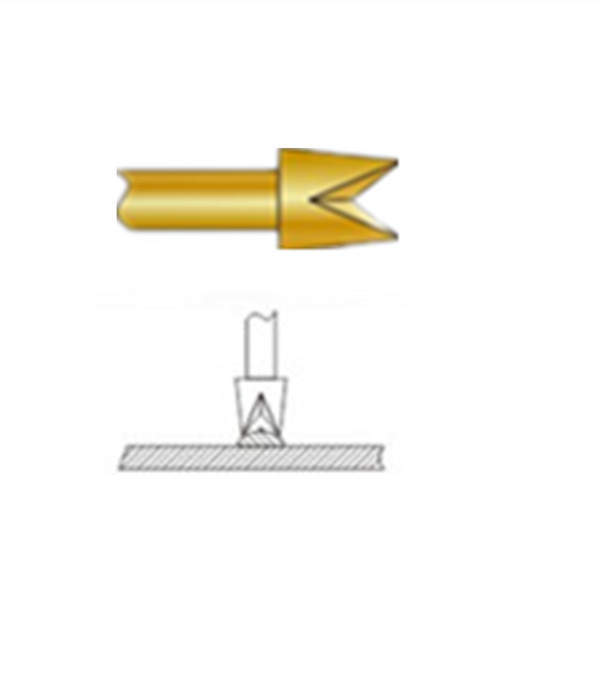 四爪頭探針、探針用法圖、探針原理圖、測(cè)試探針圖片