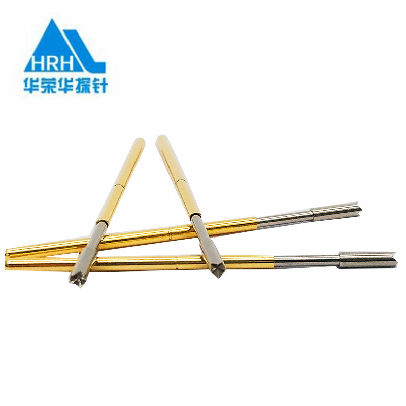 G1353-Q探針、四爪頭探針、1.36mm測試針、總長36.5mm、彈簧針圖片、測試針圖片、頂針圖片、探針圖片