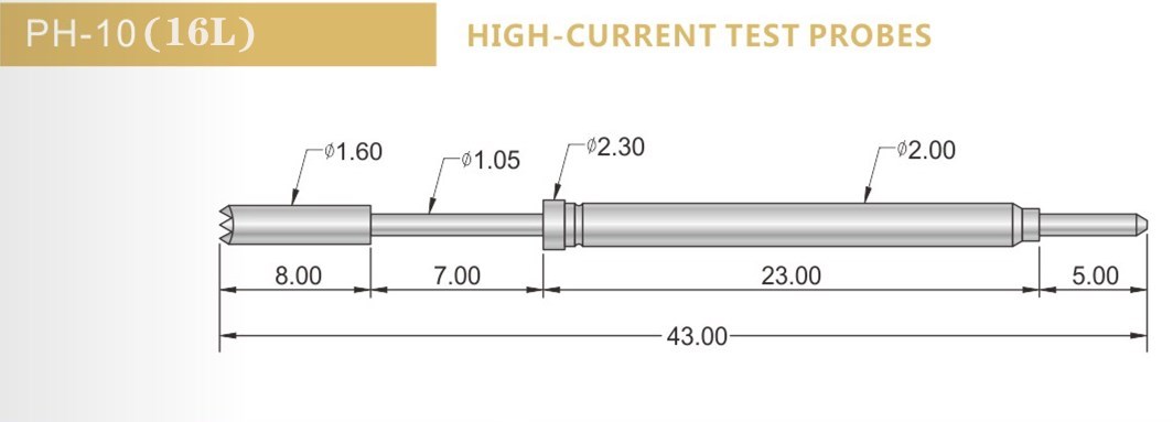 PH-10測(cè)試探針尺寸