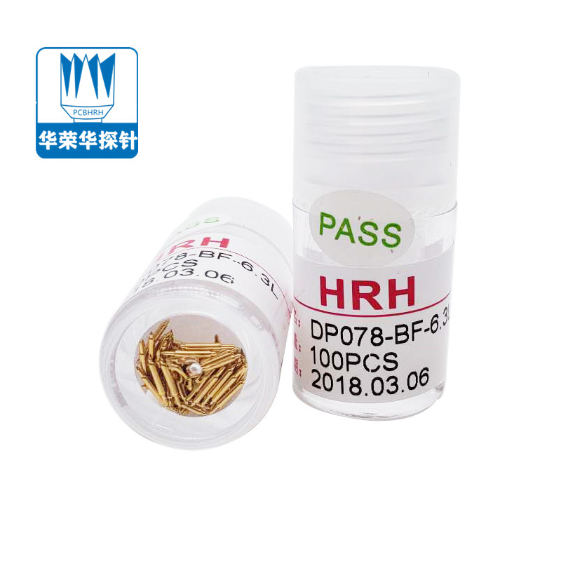 雙頭探針DP078-BF-6.3L，BGA探針，華榮華雙頭探針廠家
